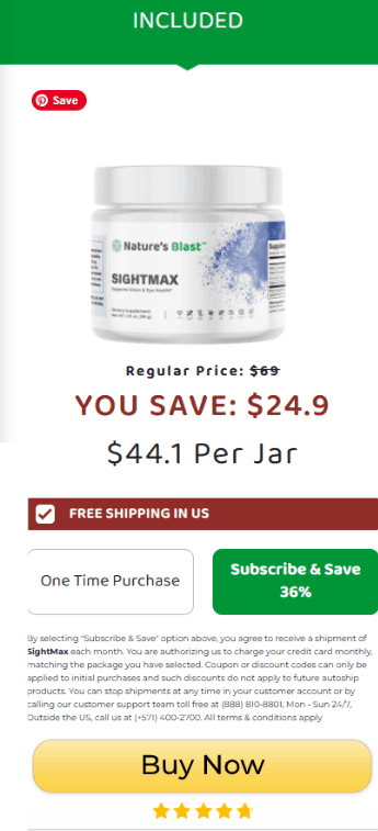 SightMax 1 Bottle